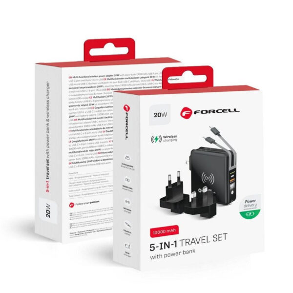 FORCELL F-ENERGY multifunctional charger 20W 5in1