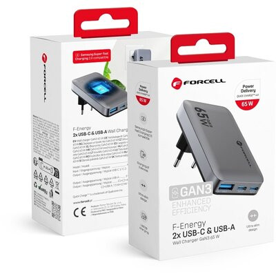 FORCELL F-ENERGY GaN VT-47 Ultra Slim travel charger