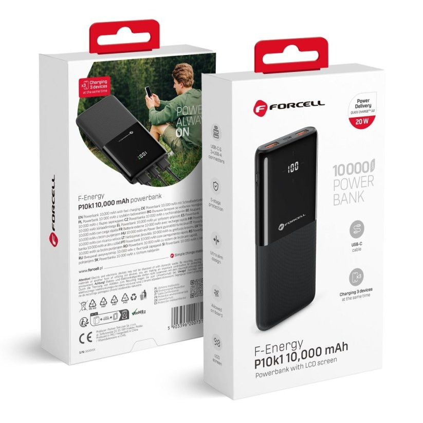 FORCELL F-ENERGY P10k1 powerbank