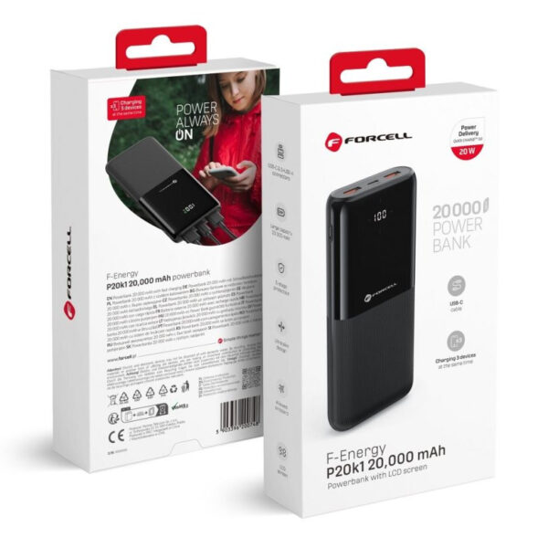 FORCELL F-ENERGY P20k1 powerbank
