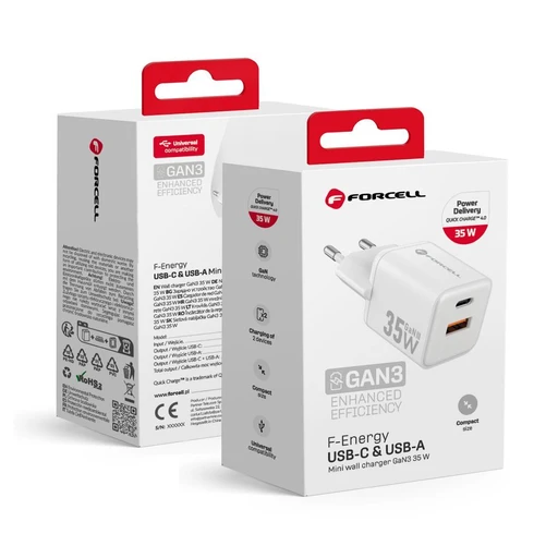 FORCELL F-ENERGY Mini GaN III VT-35C travel charger