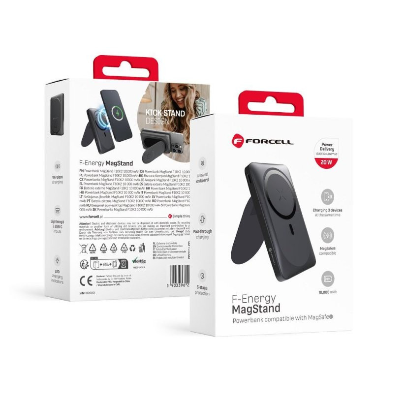 FORCELL F-ENERGY F10K2 MagStand powerbank