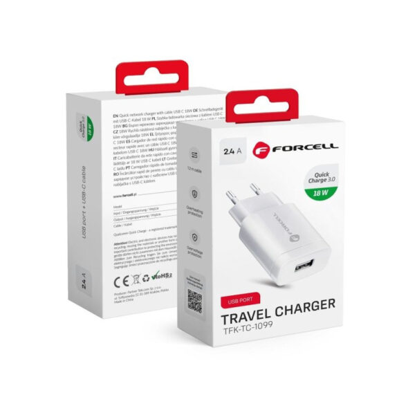 FORCELL F-ENERGY TFK-TC-1099 travel charger