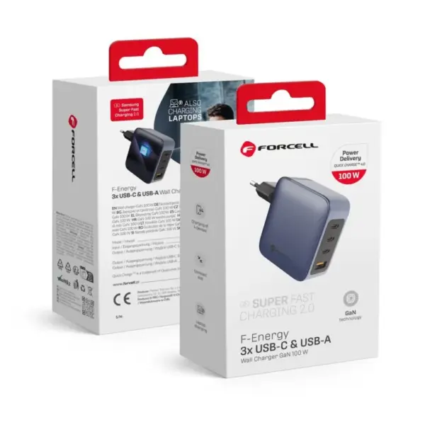FORCELL F-ENERGY GaN VT-46 travel charger